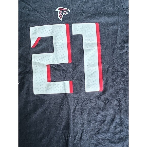 Women's Nike Falcons Gurley II Game Time T-Shirt Size Medium Black  NWT - Picture 3 of 8